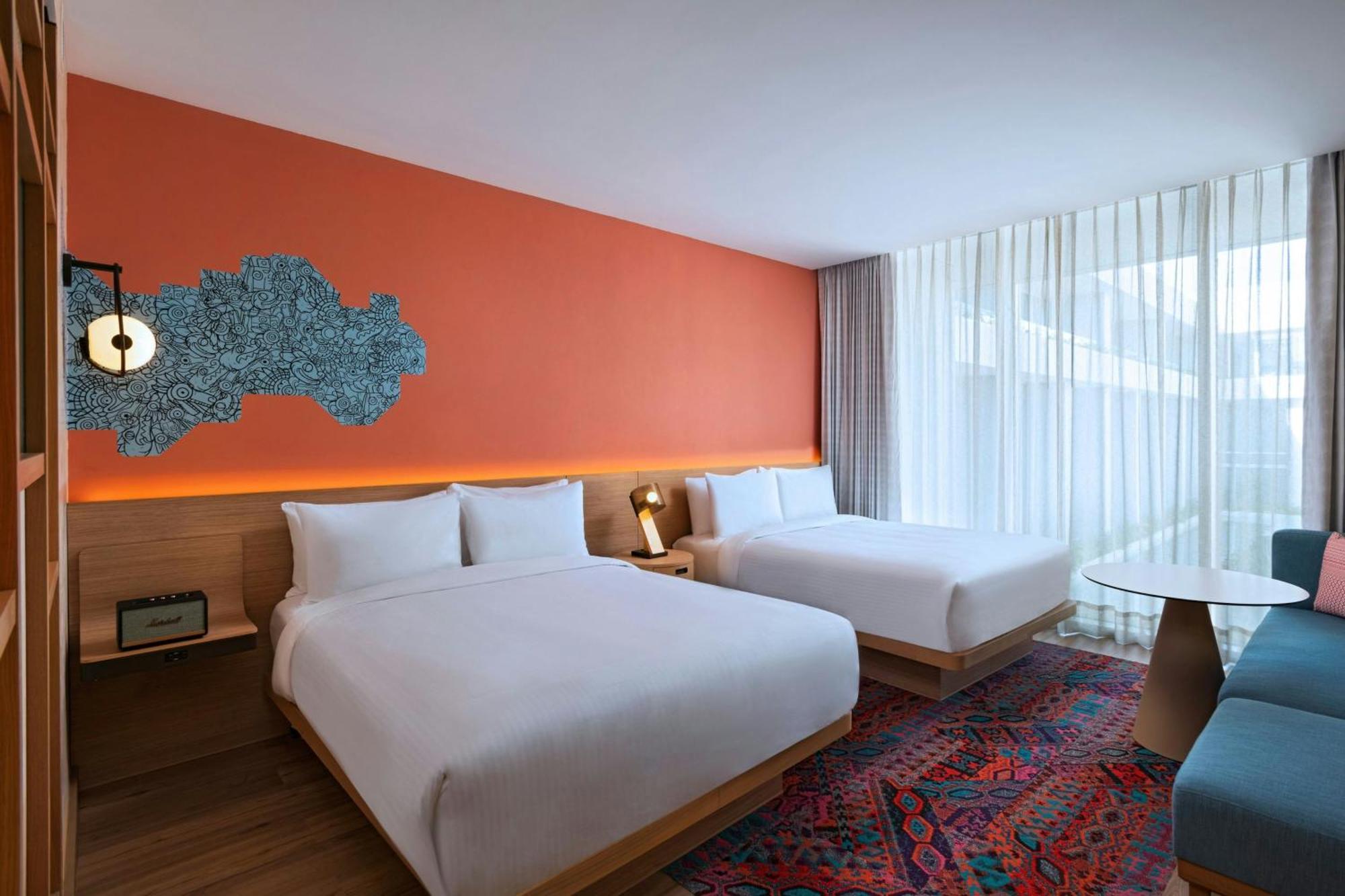 Готель Aloft Плайя-дель-Кармен Екстер'єр фото A room at the hotel